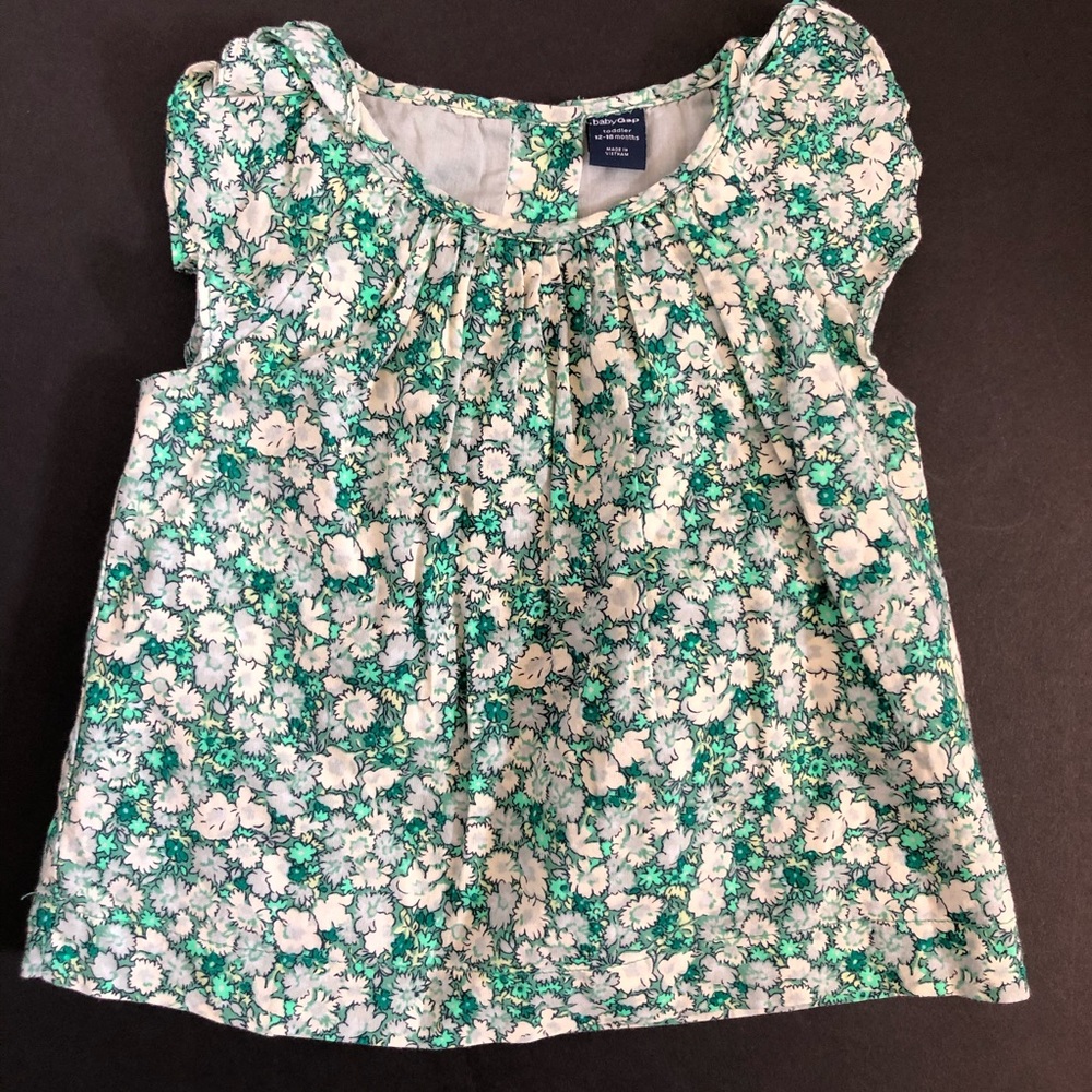 Gap floral blouse